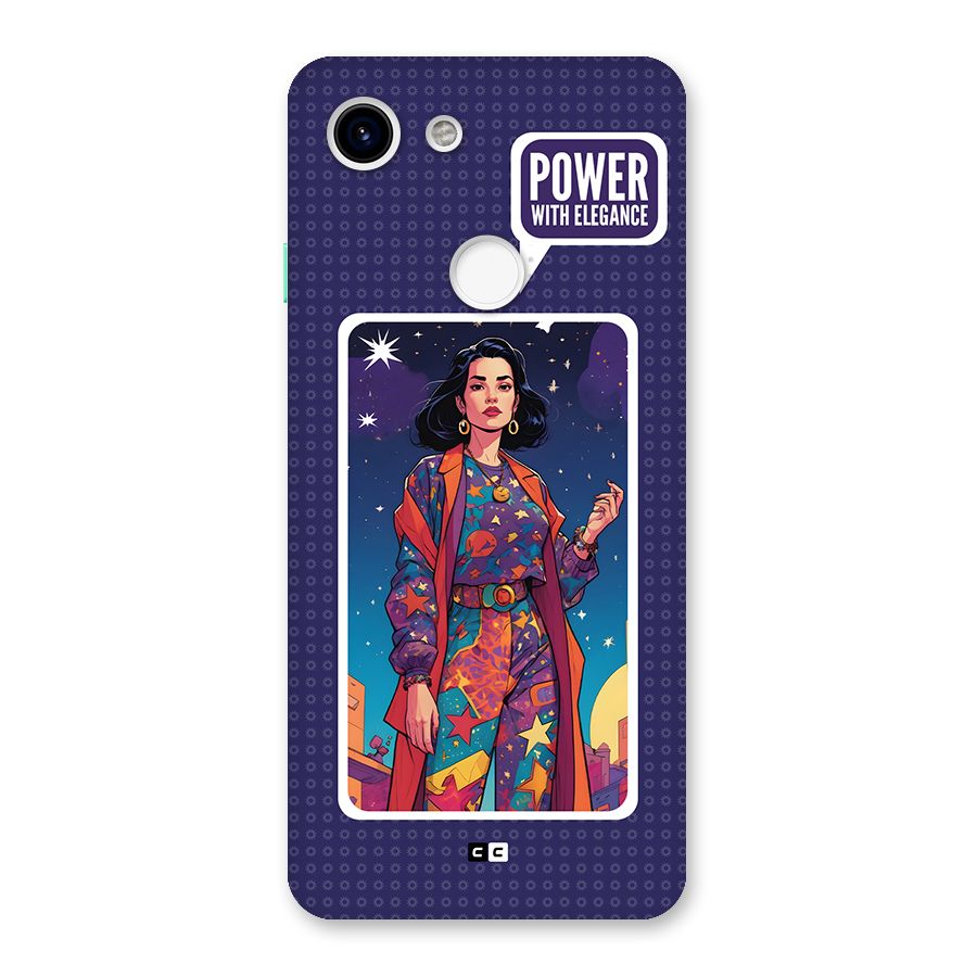 Power With Elegance Back Case for Google Pixel 3