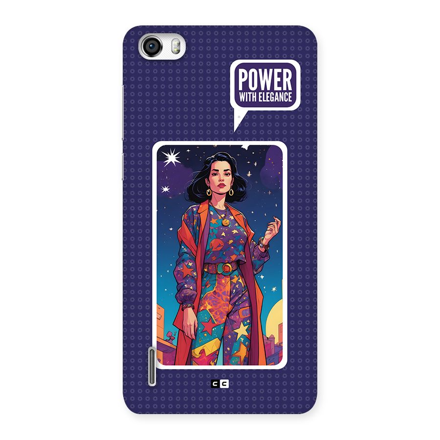 Power With Elegance Back Case for Honor 6