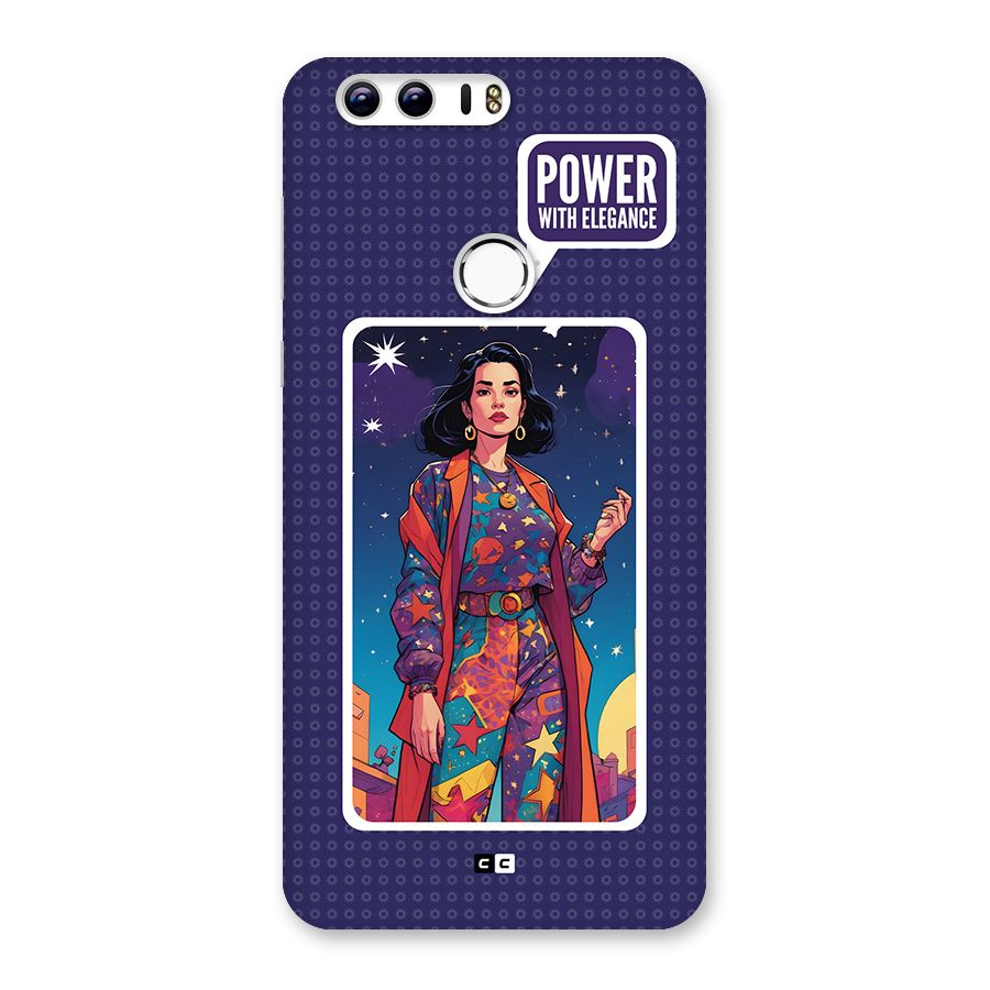 Power With Elegance Back Case for Honor 8