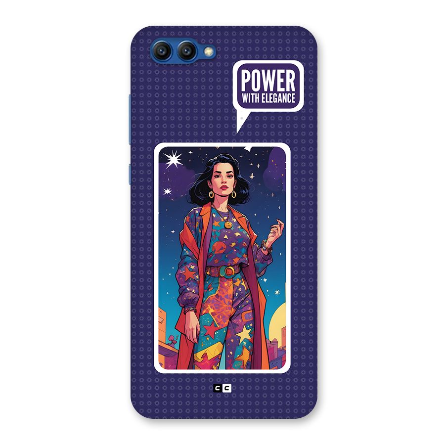Power With Elegance Back Case for Honor View 10