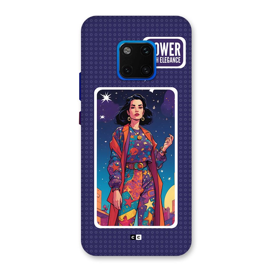 Power With Elegance Back Case for Huawei Mate 20 Pro