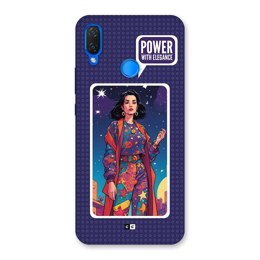Power With Elegance Back Case for Huawei P Smart Plus
