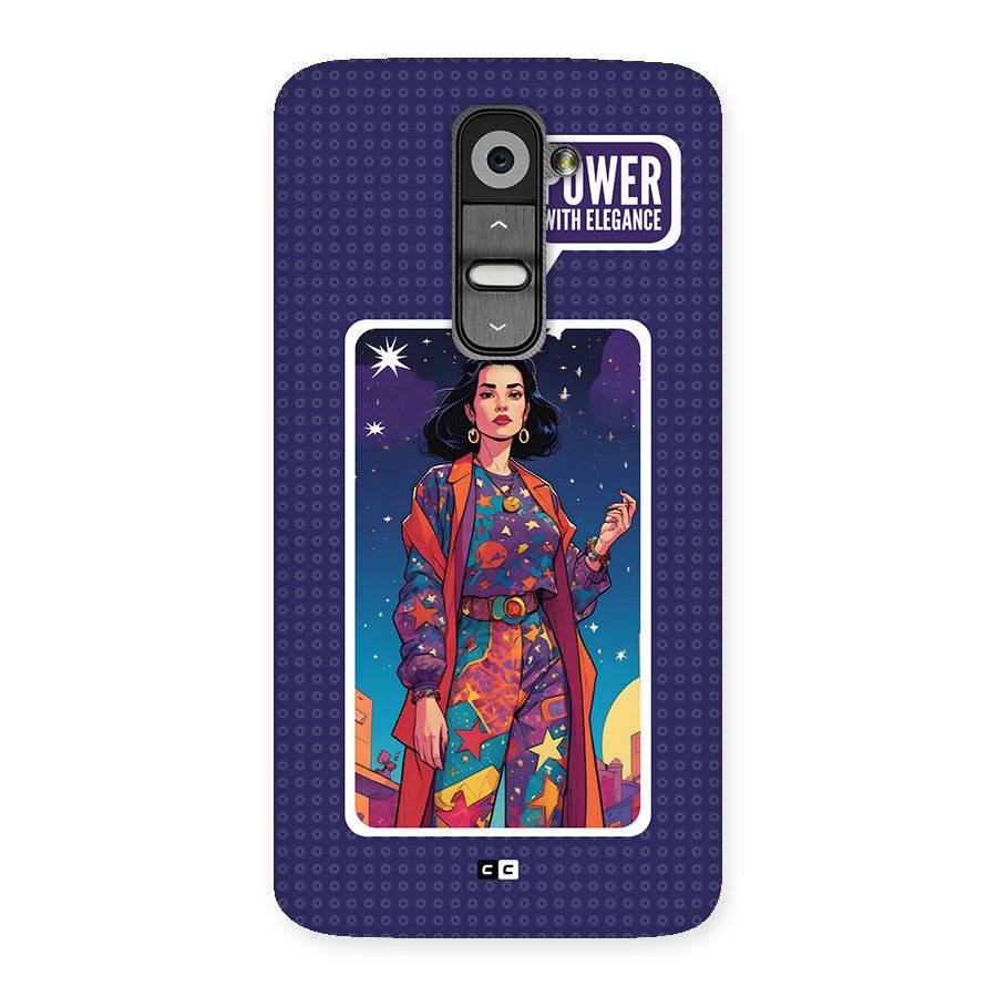 Power With Elegance Back Case for LG G2