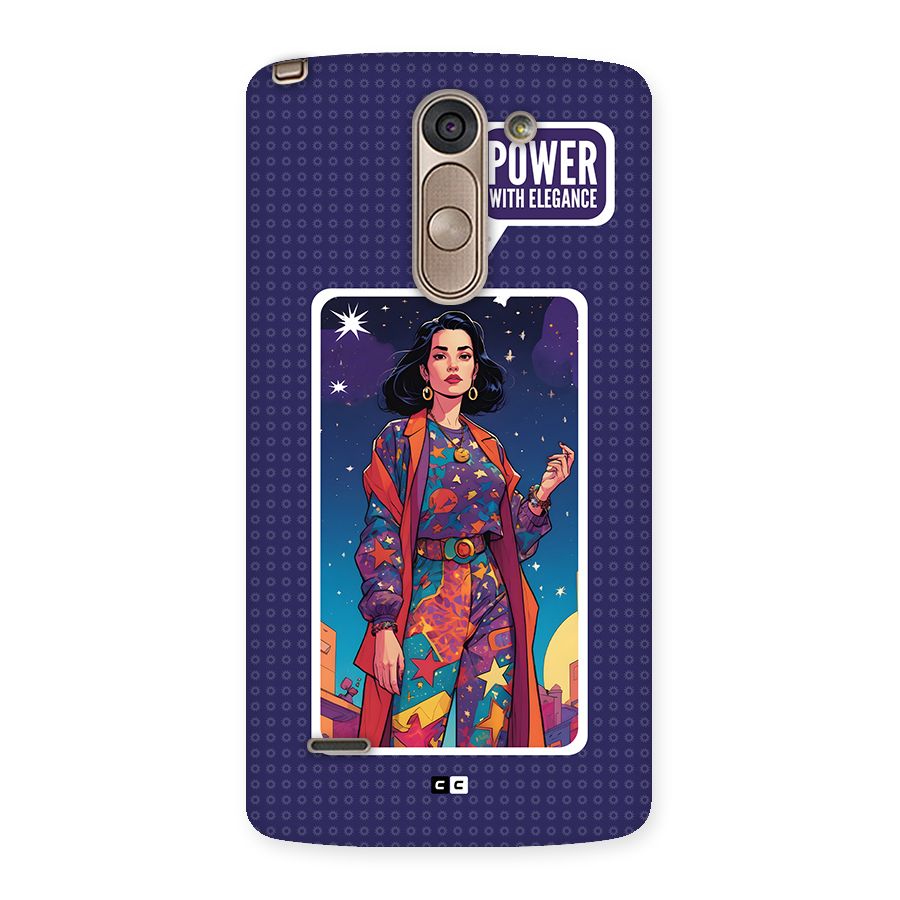 Power With Elegance Back Case for LG G3 Stylus