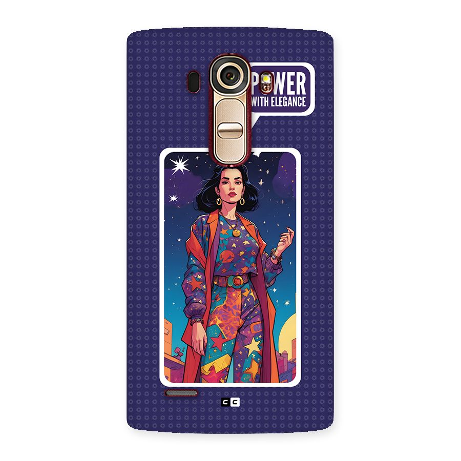 Power With Elegance Back Case for LG G4