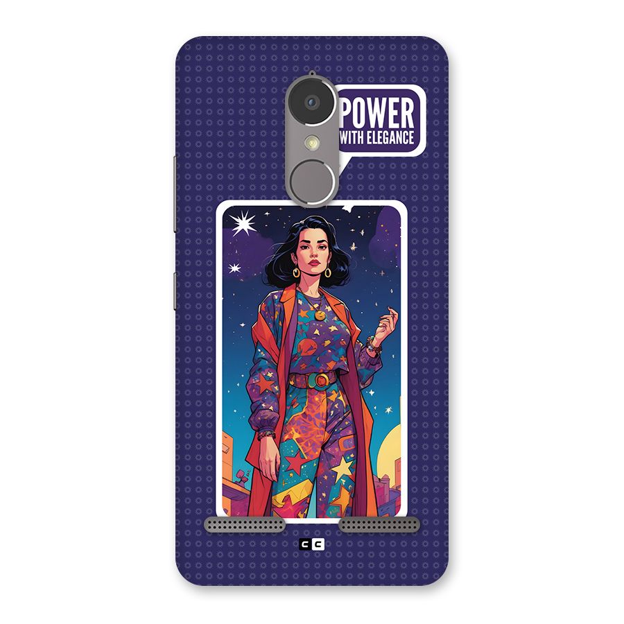 Power With Elegance Back Case for Lenovo K6