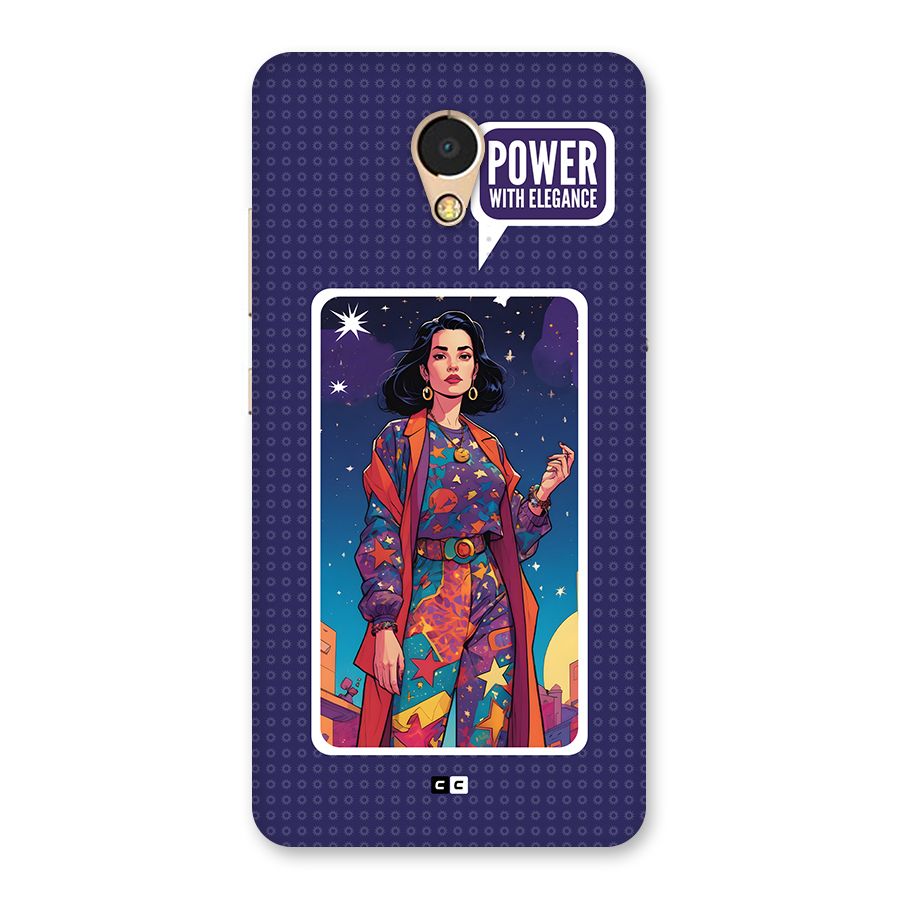 Power With Elegance Back Case for Lenovo P2