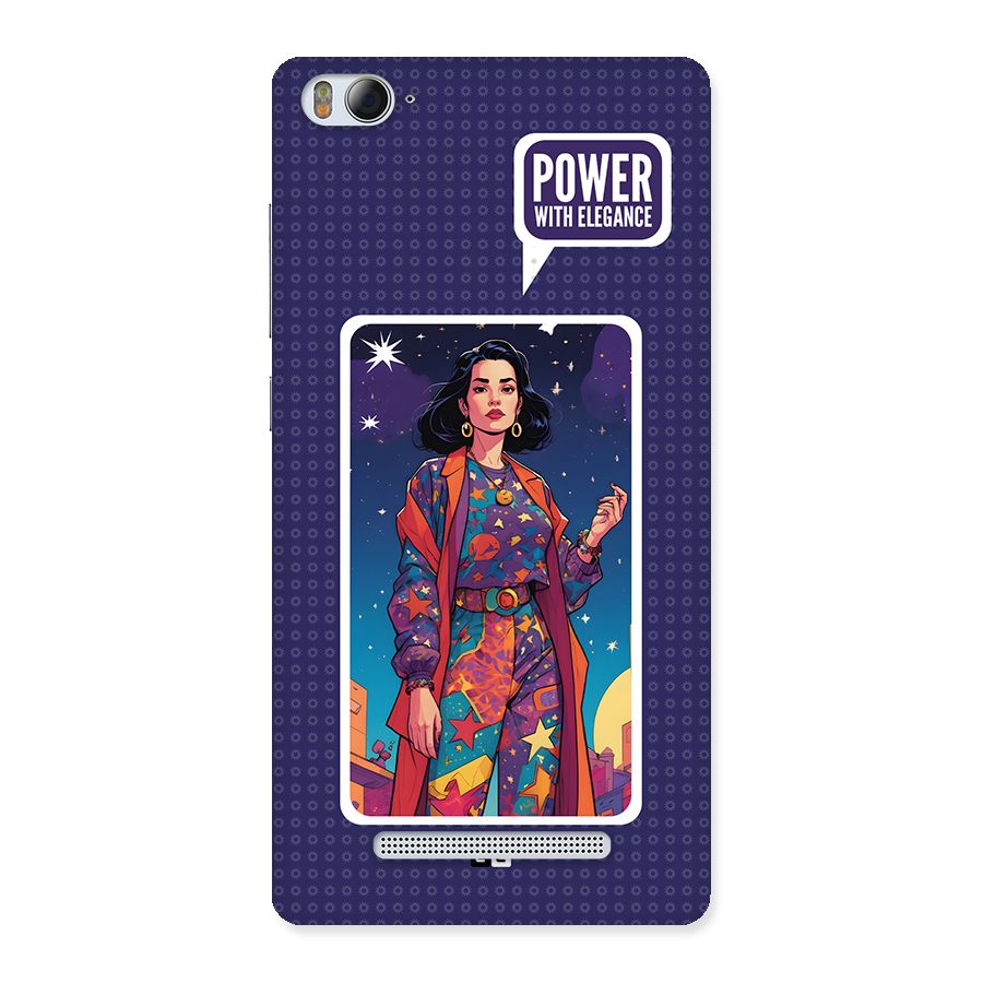 Power With Elegance Back Case for Mi4i