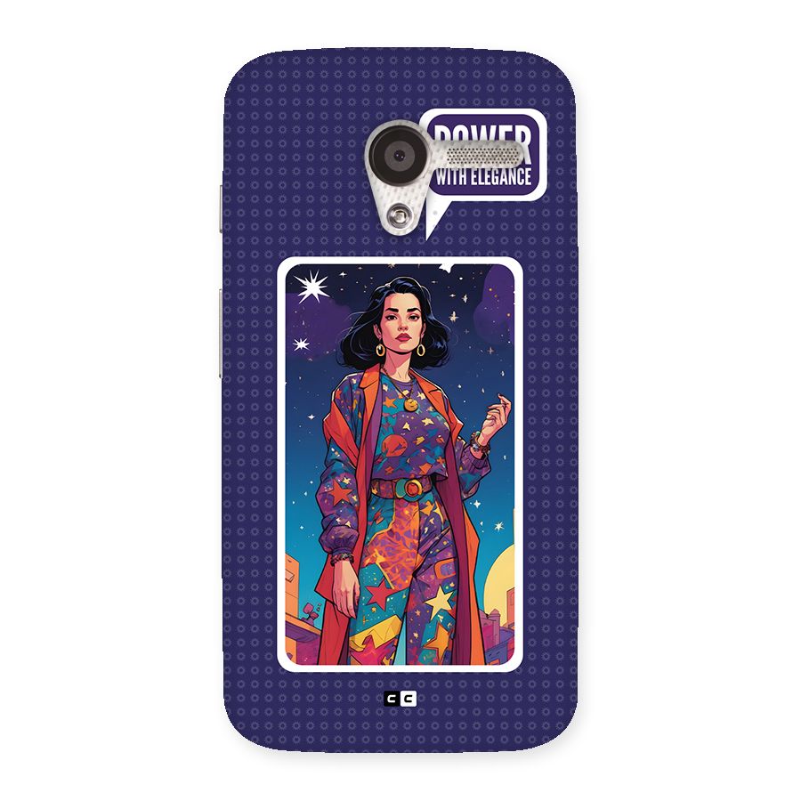 Power With Elegance Back Case for Moto X