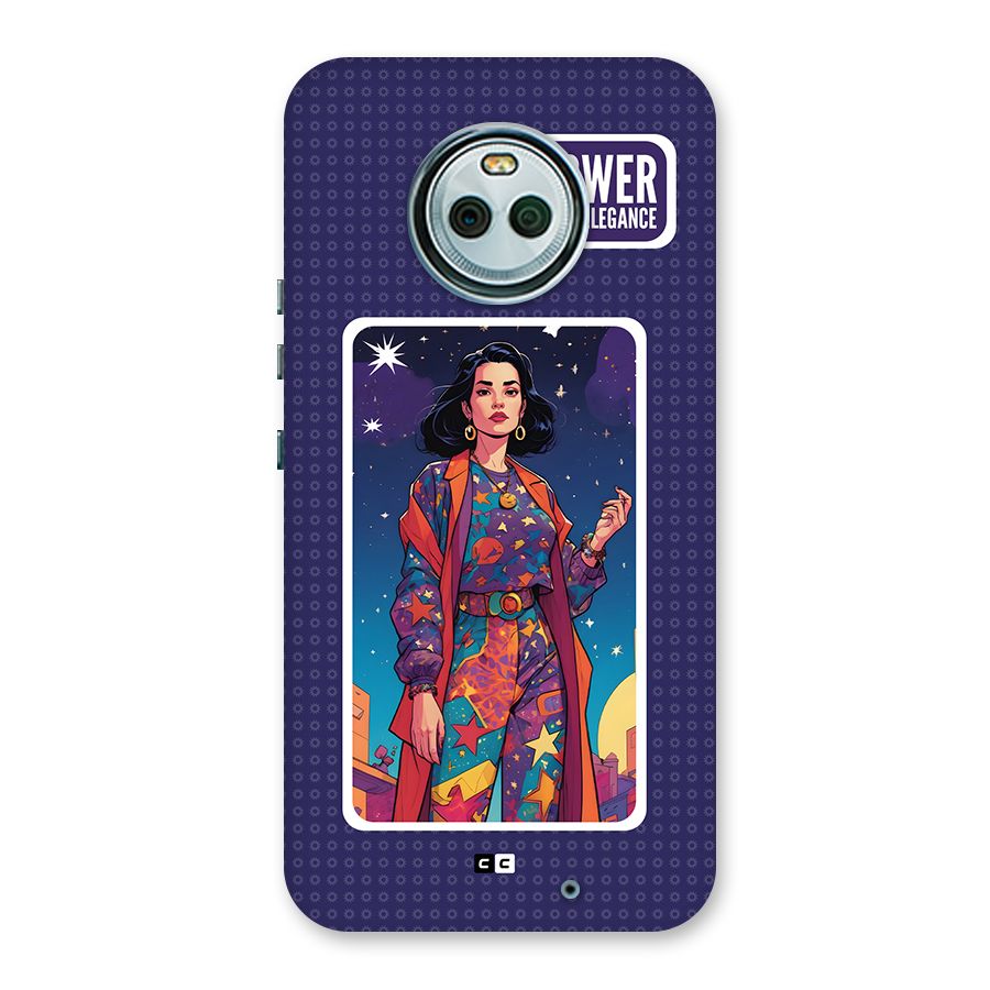 Power With Elegance Back Case for Moto X4