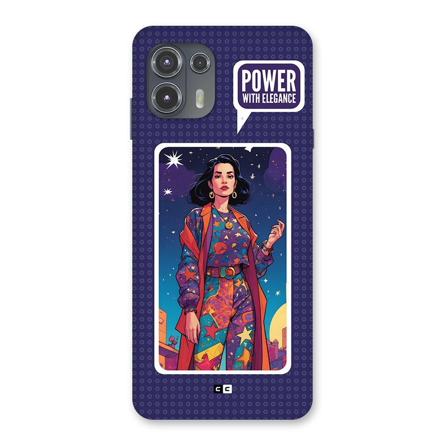 Power With Elegance Back Case for Motorola Edge 20 Fusion