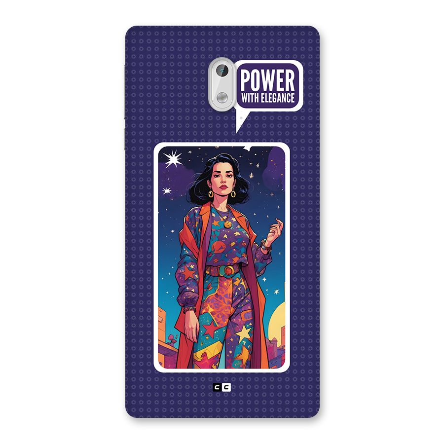 Power With Elegance Back Case for Nokia 3