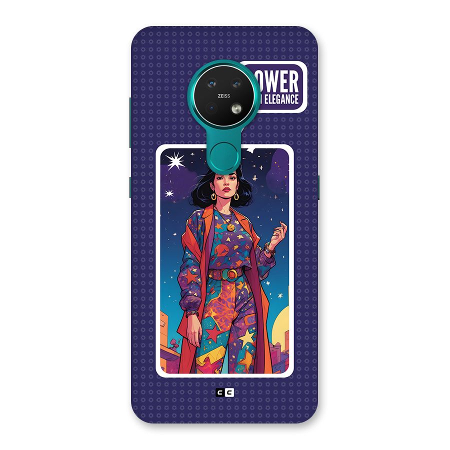 Power With Elegance Back Case for Nokia 7.2