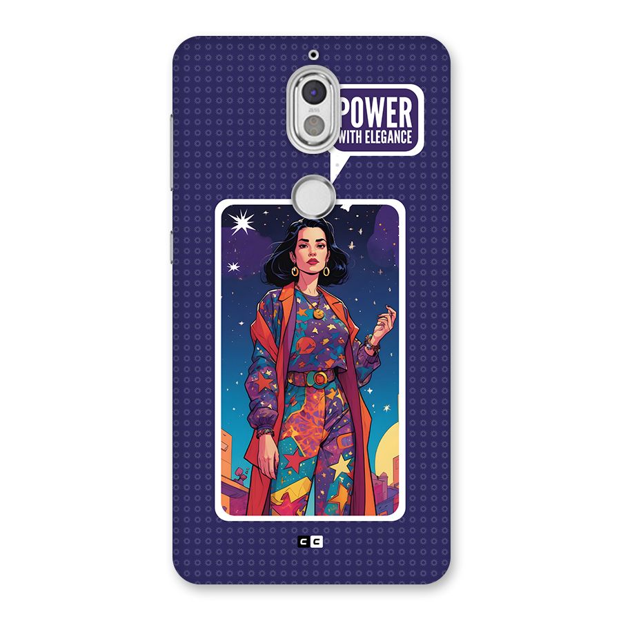 Power With Elegance Back Case for Nokia 7