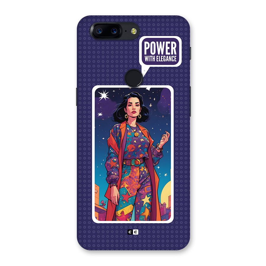 Power With Elegance Back Case for OnePlus 5T