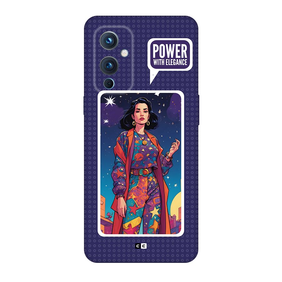 Power With Elegance Back Case for OnePlus 9