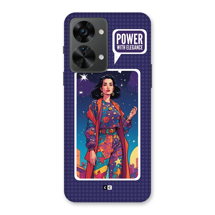 Power With Elegance Back Case for OnePlus Nord 2T