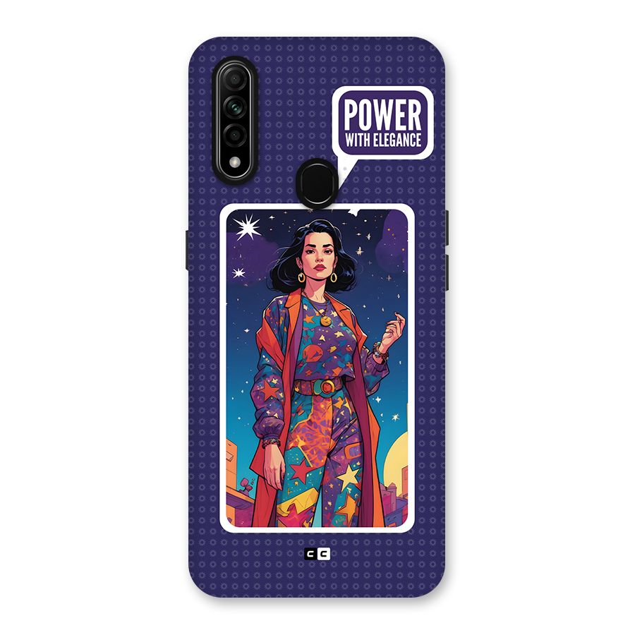 Power With Elegance Back Case for Oppo A31