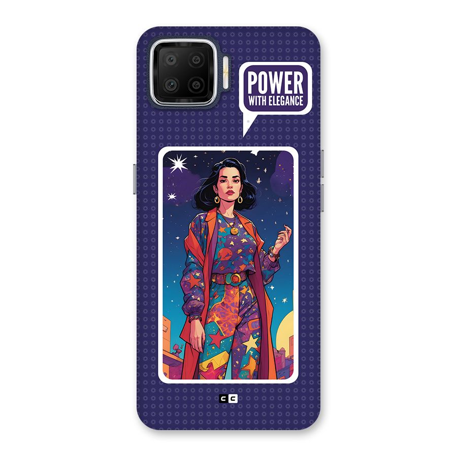 Power With Elegance Back Case for Oppo F17