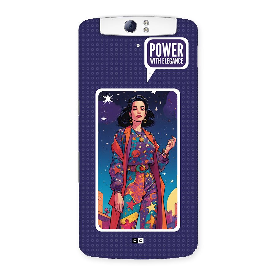Power With Elegance Back Case for Oppo N1