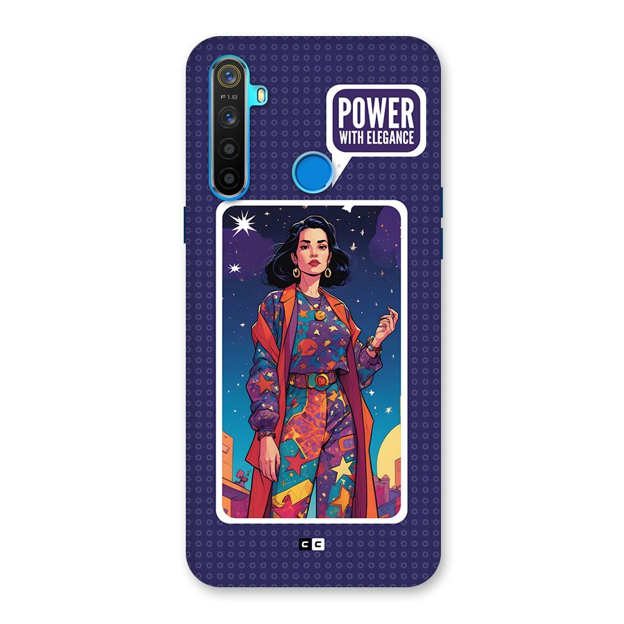 Power With Elegance Back Case for Realme 5s