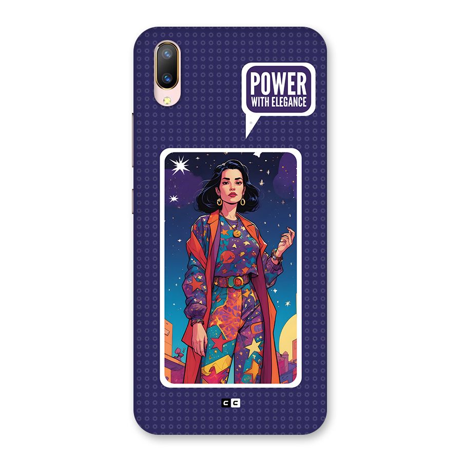 Power With Elegance Back Case for Vivo V11 Pro