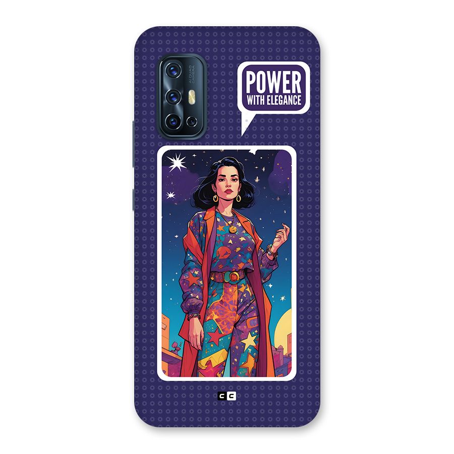 Power With Elegance Back Case for Vivo V17