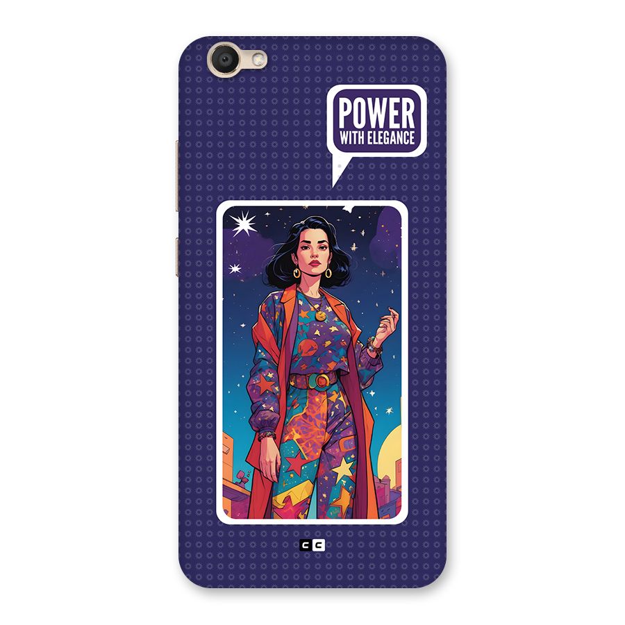 Power With Elegance Back Case for Vivo V5