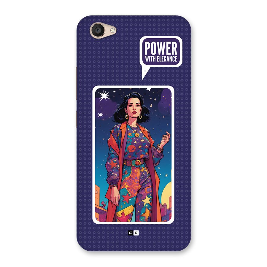 Power With Elegance Back Case for Vivo V5 Plus
