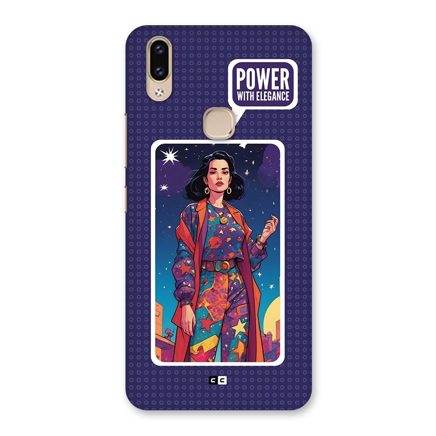 Power With Elegance Back Case for Vivo V9 Youth