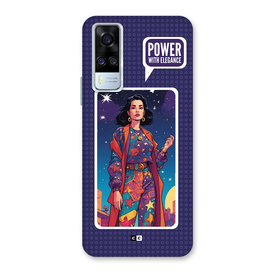 Power With Elegance Back Case for Vivo Y31