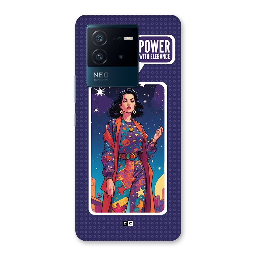 Power With Elegance Back Case for Vivo iQOO Neo 6 5G