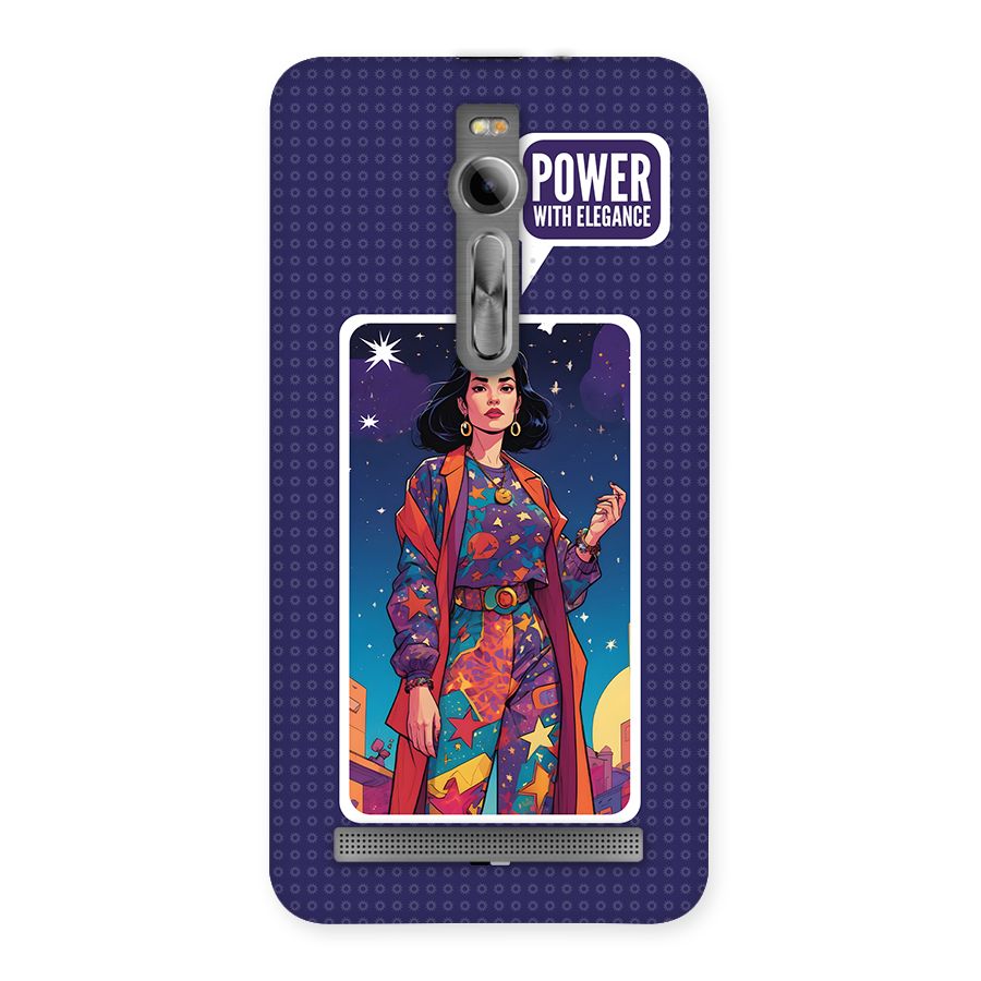 Power With Elegance Back Case for Zenfone 2