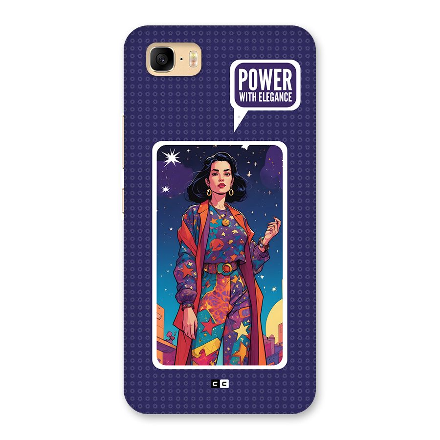 Power With Elegance Back Case for Zenfone 3s Max