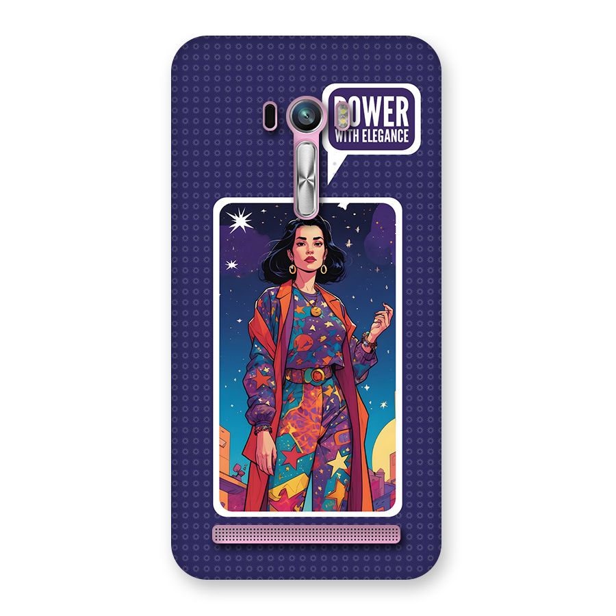 Power With Elegance Back Case for Zenfone Selfie