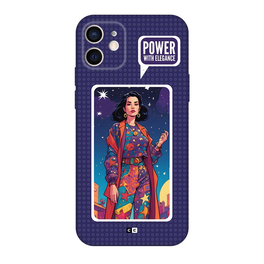 Power With Elegance Back Case for iPhone 12