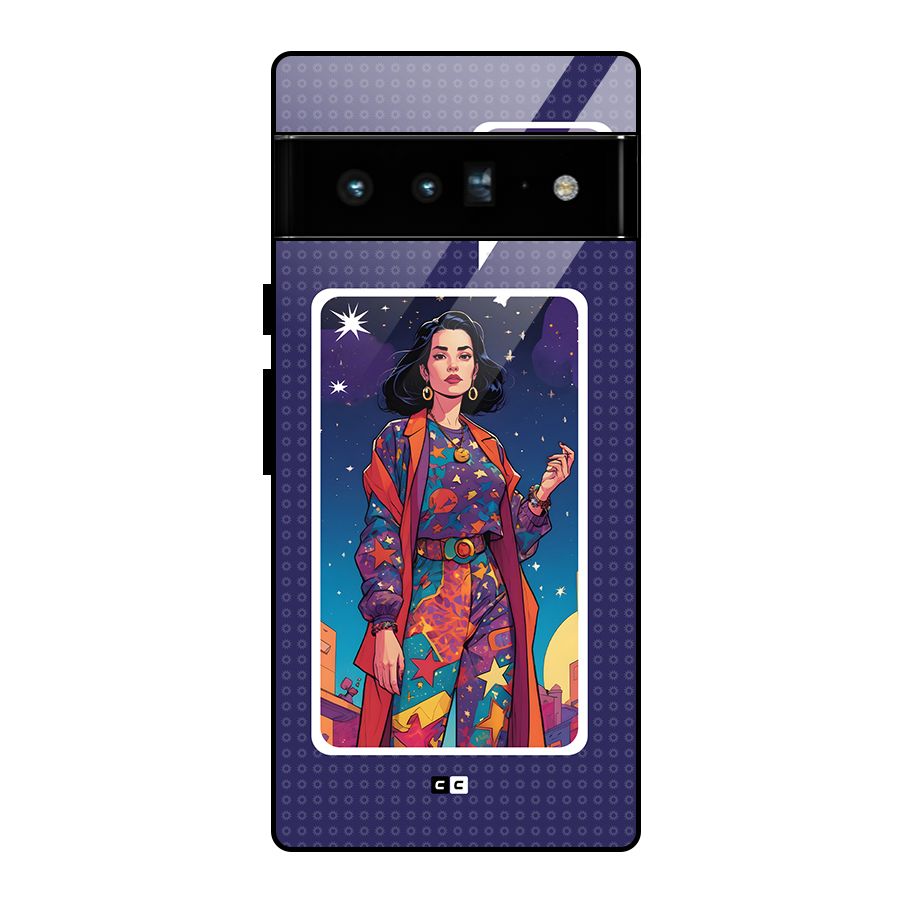 Power With Elegance Glass Back Case for Google Pixel 6 Pro