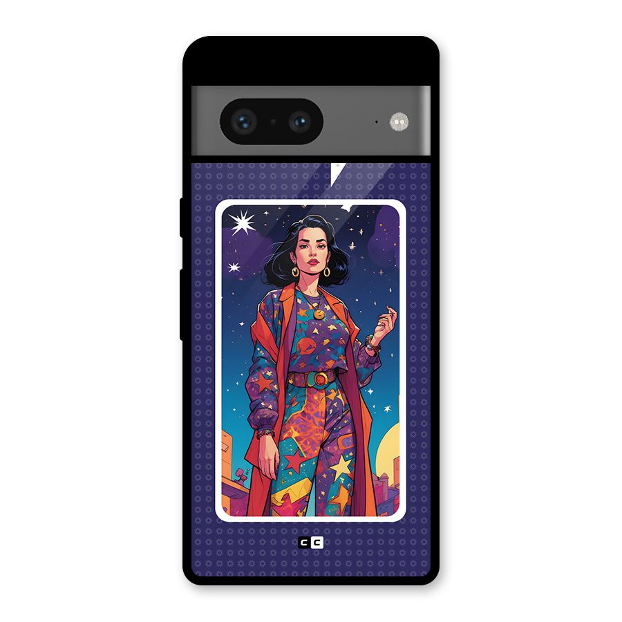 Power With Elegance Glass Back Case for Google Pixel 7