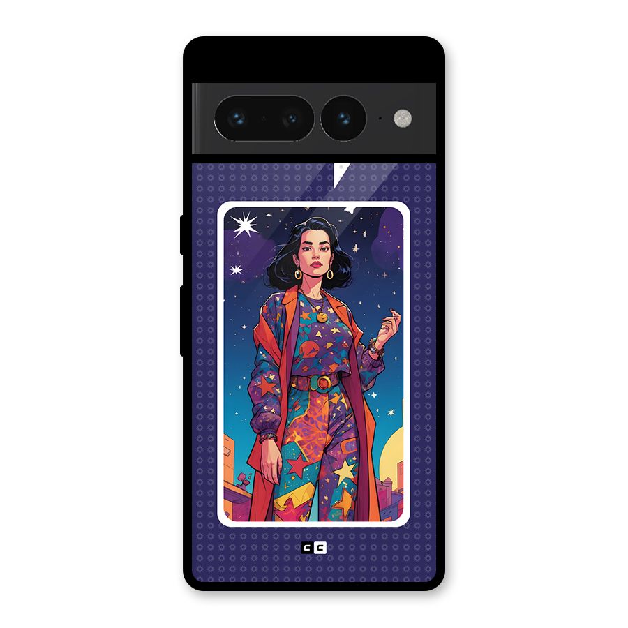 Power With Elegance Glass Back Case for Google Pixel 7 Pro