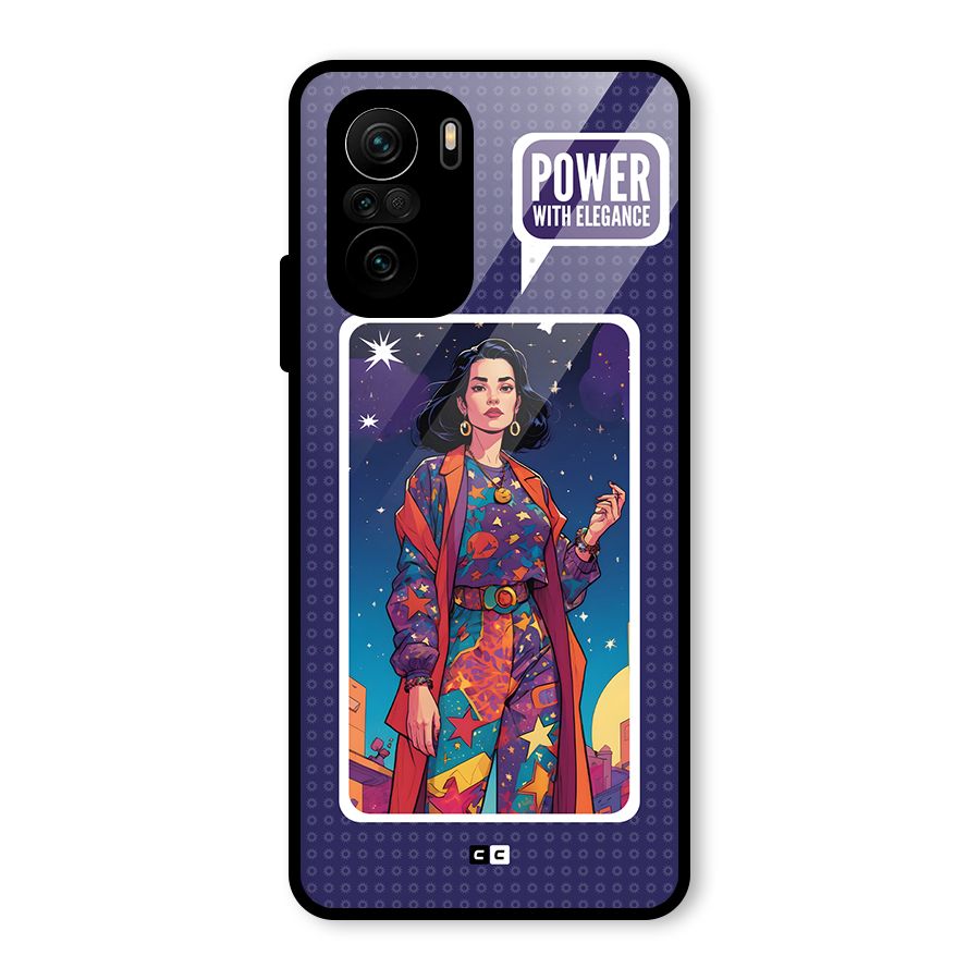 Power With Elegance Glass Back Case for Mi 11X Pro