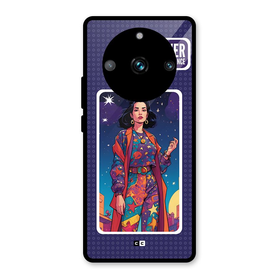 Power With Elegance Glass Back Case for Realme 11 Pro Plus