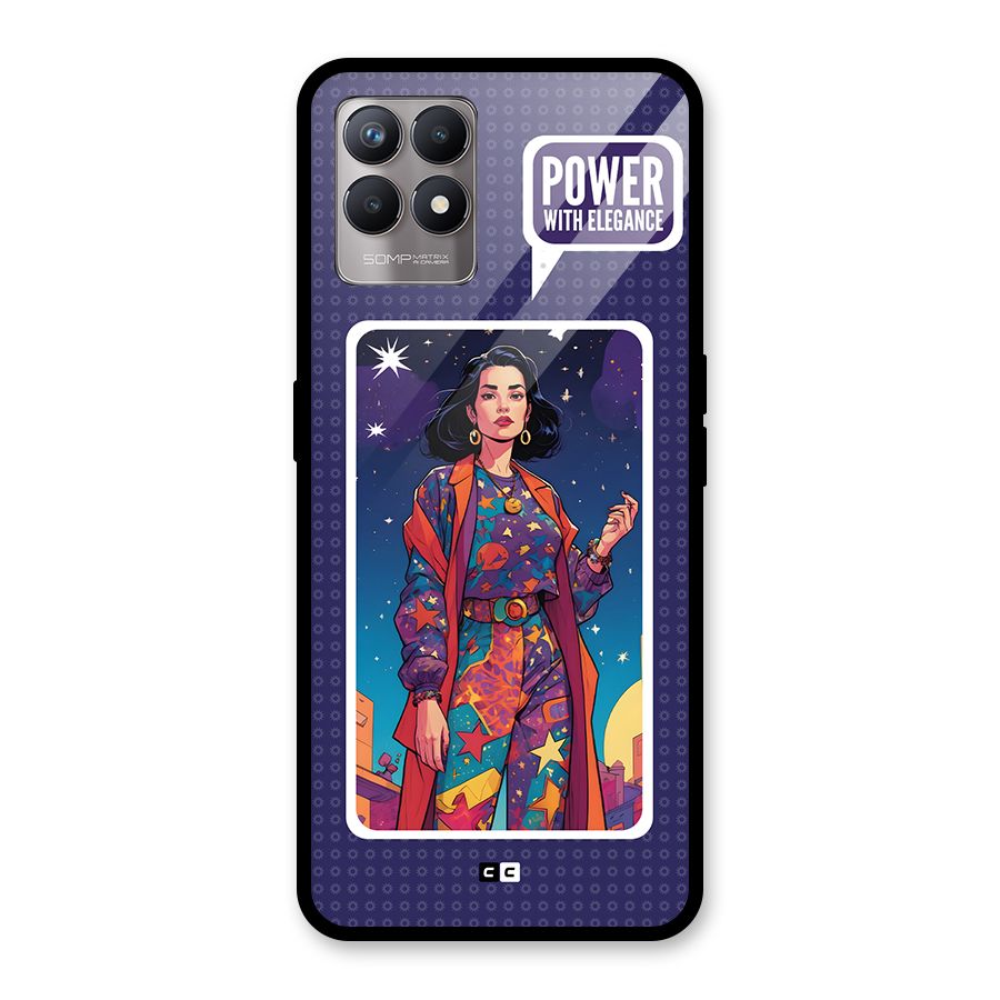 Power With Elegance Glass Back Case for Realme Narzo 50