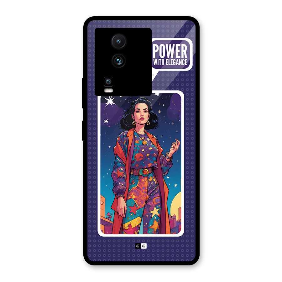 Power With Elegance Glass Back Case for Vivo iQOO Neo 7 Pro