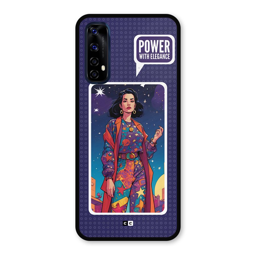 Power With Elegance Metal Back Case for Realme 7