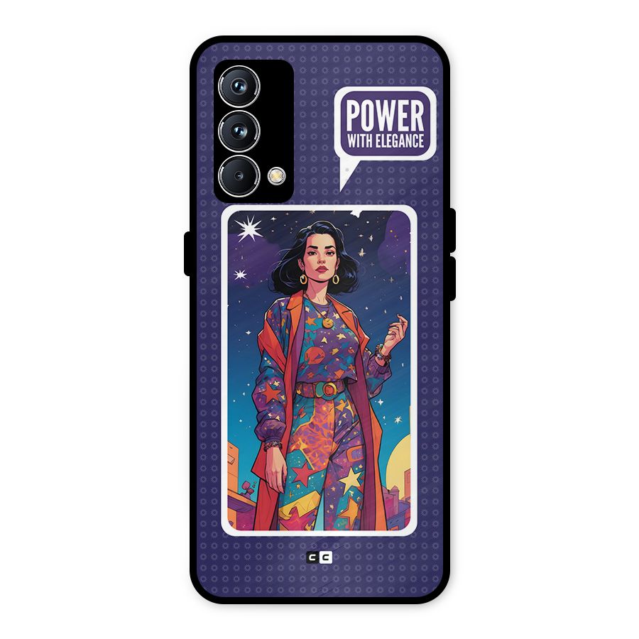 Power With Elegance Metal Back Case for Realme GT Master Edition
