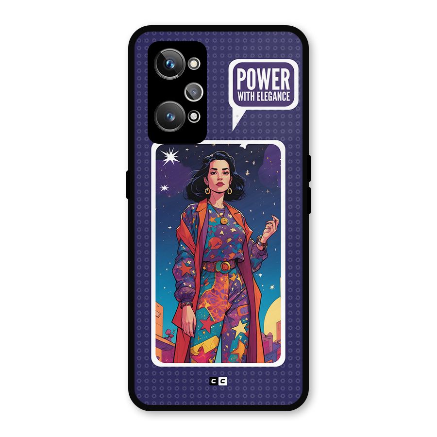 Power With Elegance Metal Back Case for Realme GT Neo 3T