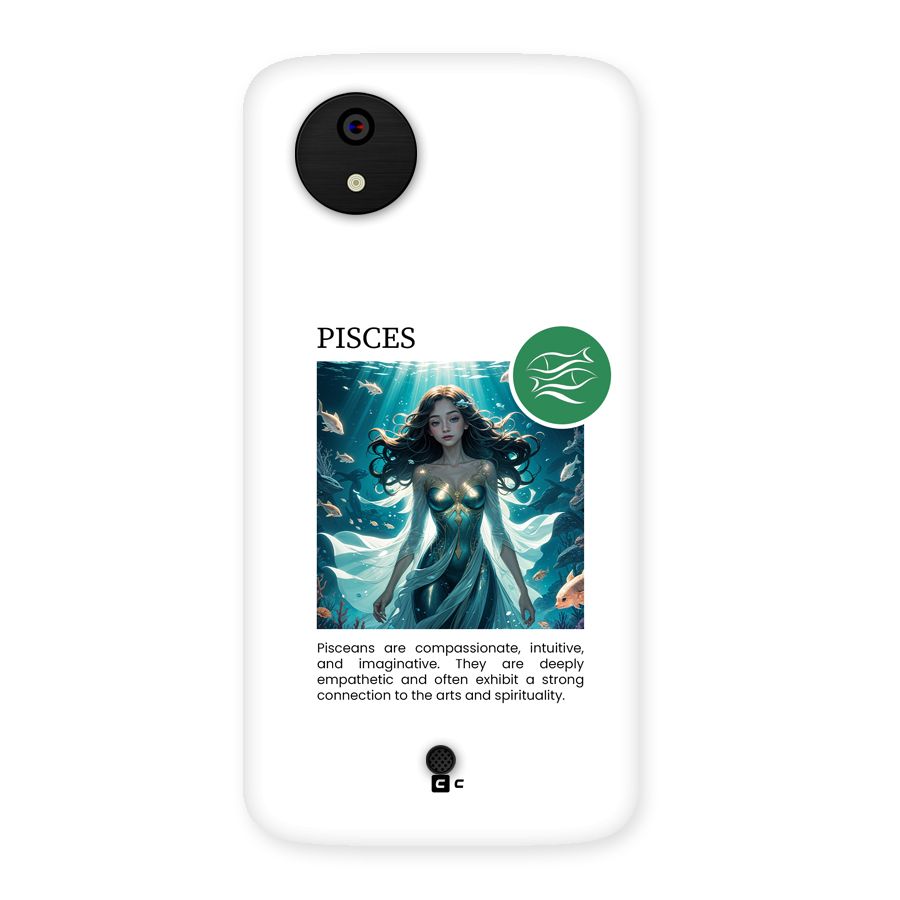 Precious Pisces Back Case for Canvas A1  AQ4501