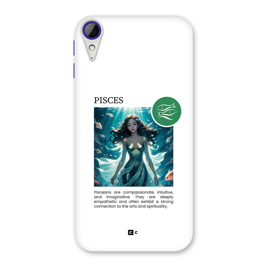 Precious Pisces Back Case for Desire 830