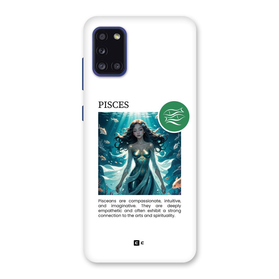 Precious Pisces Back Case for Galaxy A31