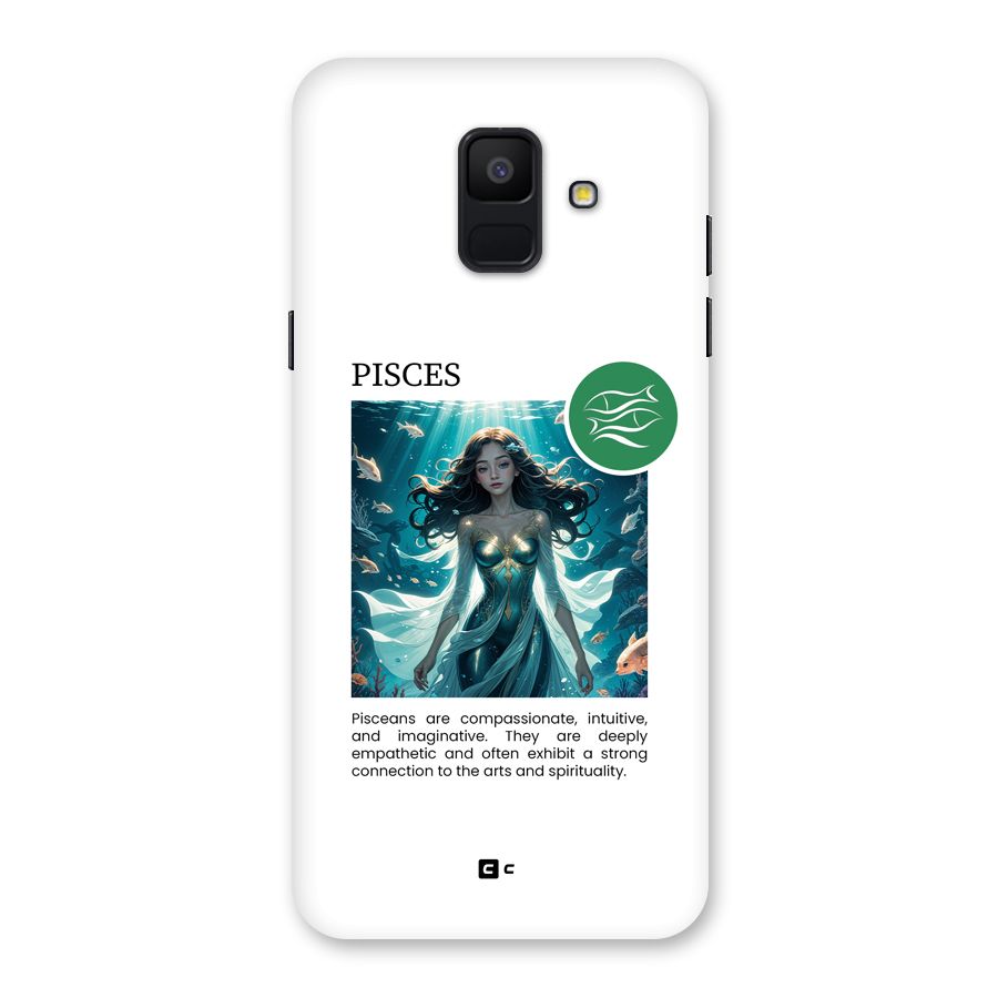 Precious Pisces Back Case for Galaxy A6 (2018)
